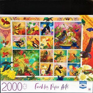 Birds of Asia Puzzle 2000 Piece Finchley Paper Arts New